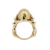 Goddess Ring with South Sea Gold Pearl in 9ct Gold