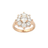 Marilyn Ring with Diamonds in 18ct Rose Gold