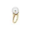 Majesty Ring with White South Sea Pearl and Diamonds in 9ct Gold