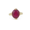 Majesty Ring with Ruby in 9ct Ina Gold