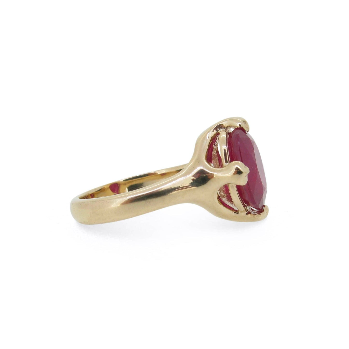 Majesty Ring with Madagascan Ruby in 9ct Gold